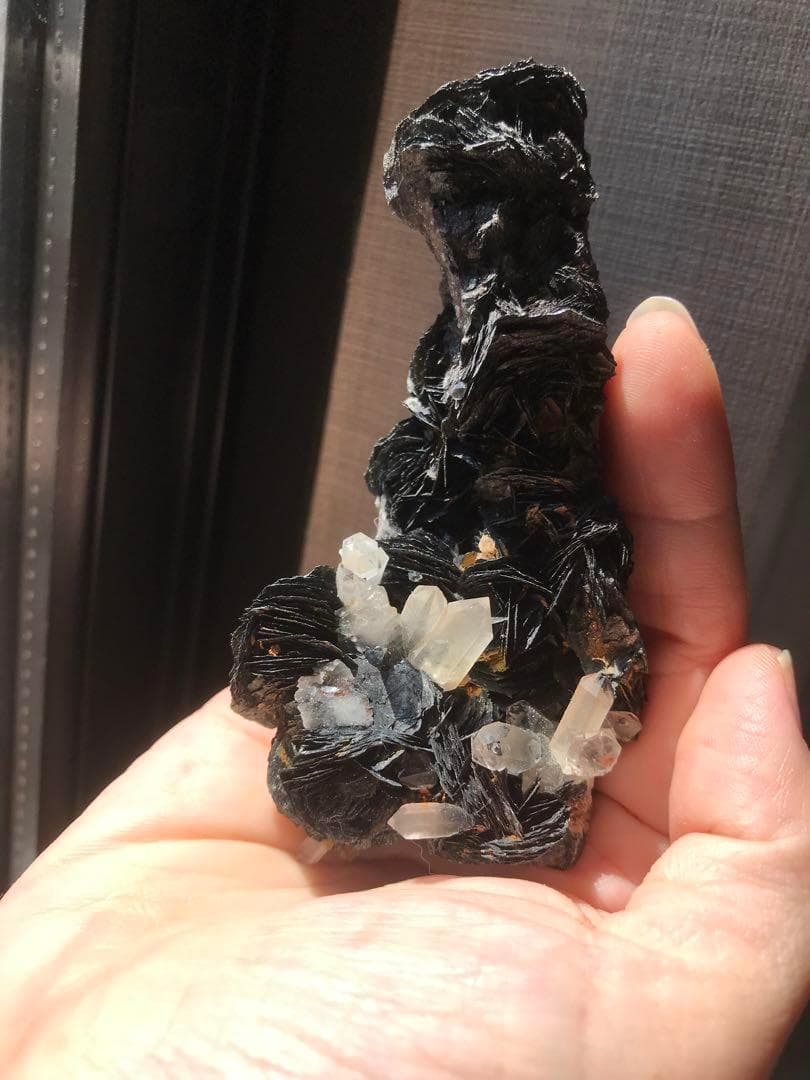 ☘️スペキュライト&クォーツ 鏡鉄鉱&水晶　仏様セット❤︎ ☘️スペキュライト&クォーツ 鏡鉄鉱&水晶 仏様セット❤︎