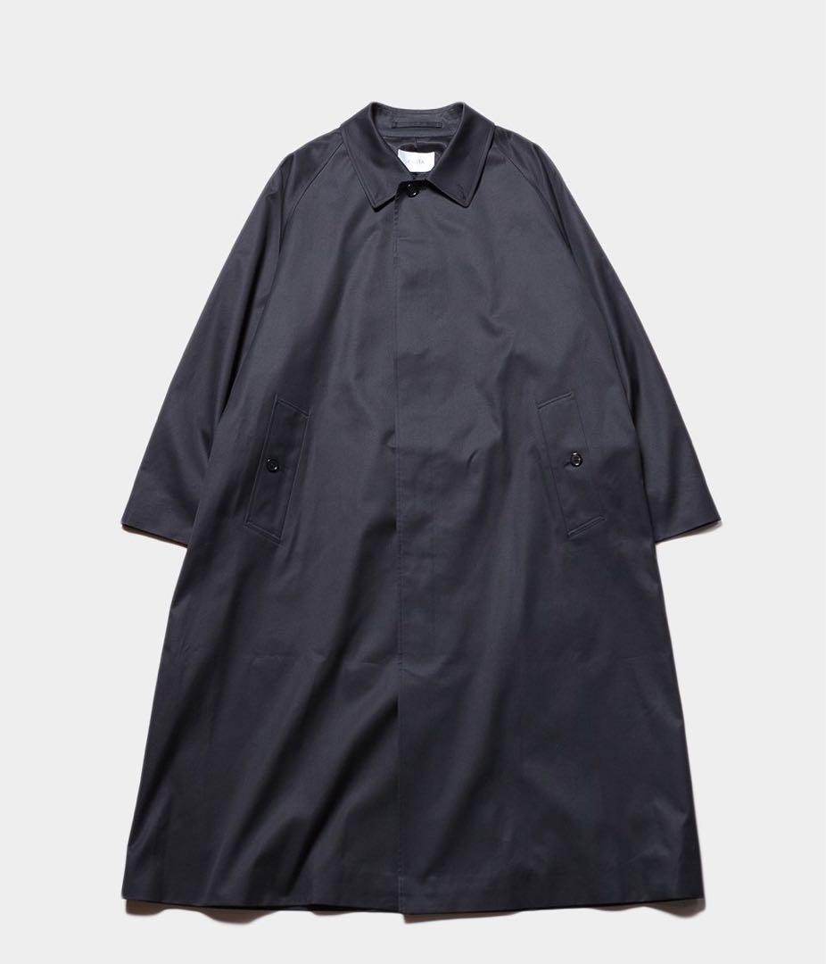 21aw シオタ スビンコットン ギャバンジン バルマカンコート