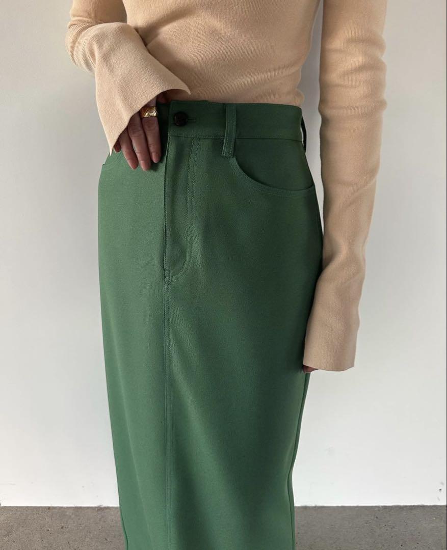 CLANE STRAIGHT LONG SKIRT スカート
