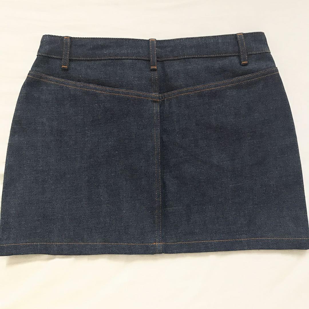 【美品】A.P.C. デニムミニスカート S 紺 新品未使用、タグ付き