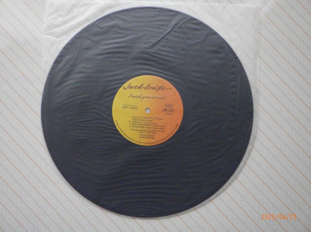 ★ジョン・ウェットン / ジャック-ナイフ★JOHN WETTON◇帯付日本盤 ☆ジョン・ウェットン / ジャック-ナイフ☆JOHN WETTON◇帯付