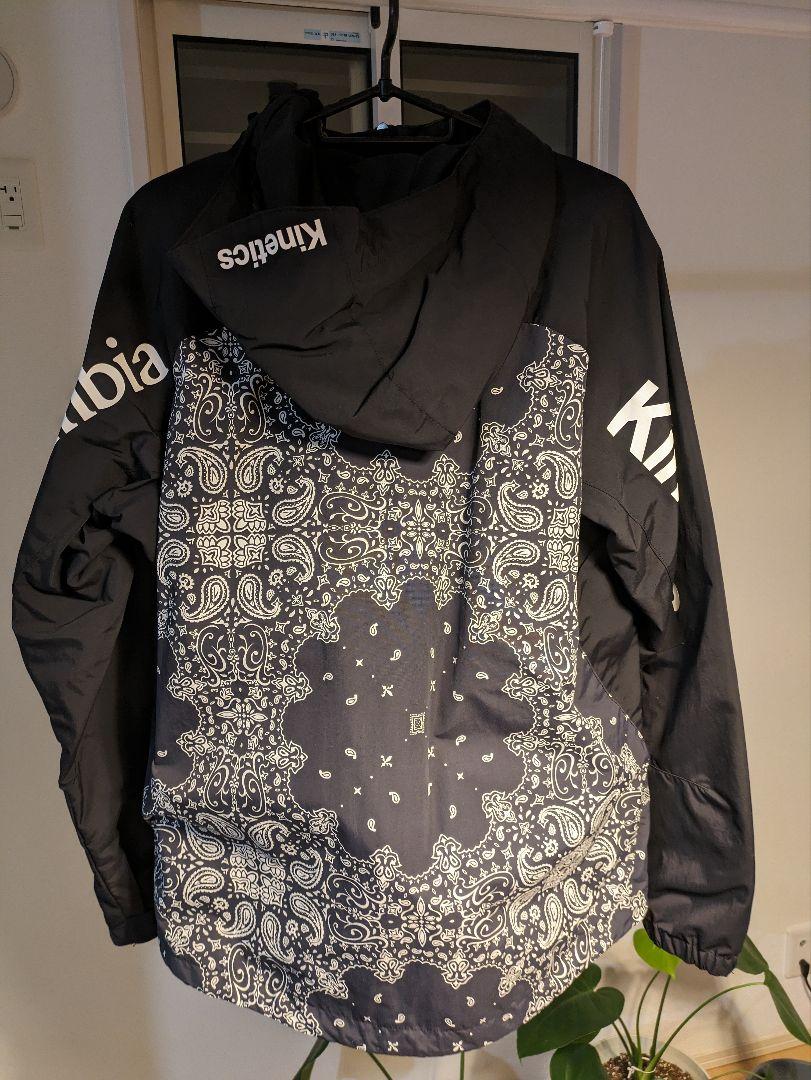 columbia　コロンビア　kinetics　キネティクス　ペイズリー キネティクス×コロンビアのユニバース柄高機能フーディと