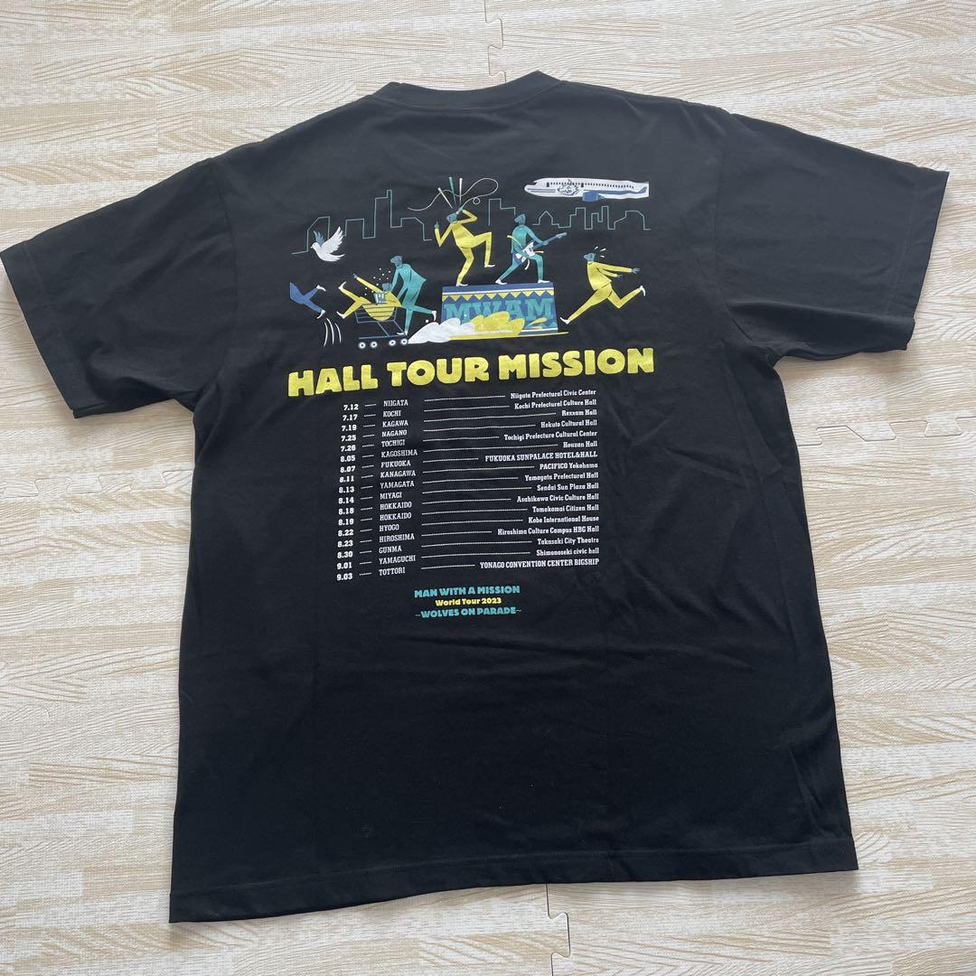 TamTam出品　マンウィズ　ロゴTシャツ　ブラック　L XL 各1着 マンウィズ tシャツ ブラック Lサイズ - メルカリ