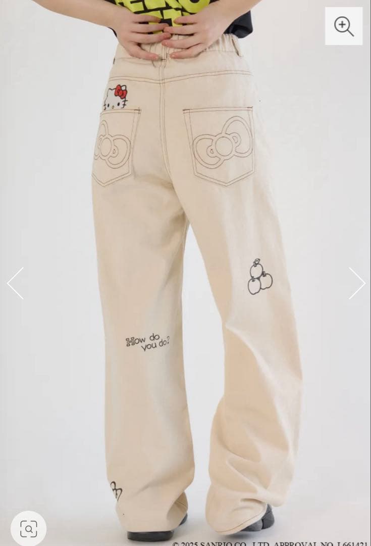 RODEO CROWNS キティ コラボ デニム