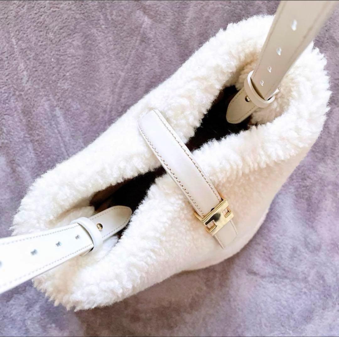 イアクッチ テア ワンショルダーボアバッグ ショルダー ムートンIACUCCI WWW_MORNINGWALKER_COM