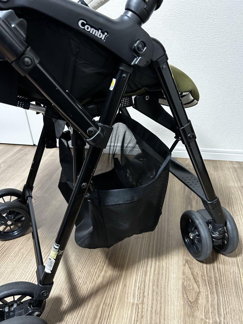 コンビ　メチャカルハンディα エッグショック MF　ベビーカー　オリーブ