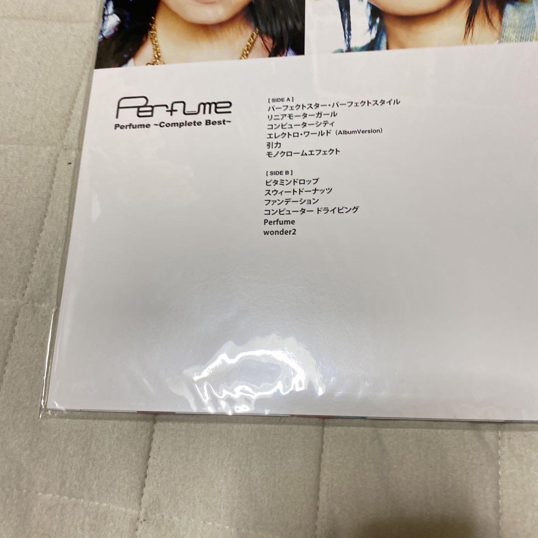 perfume complete best レコード　帯付き　新品未開封
