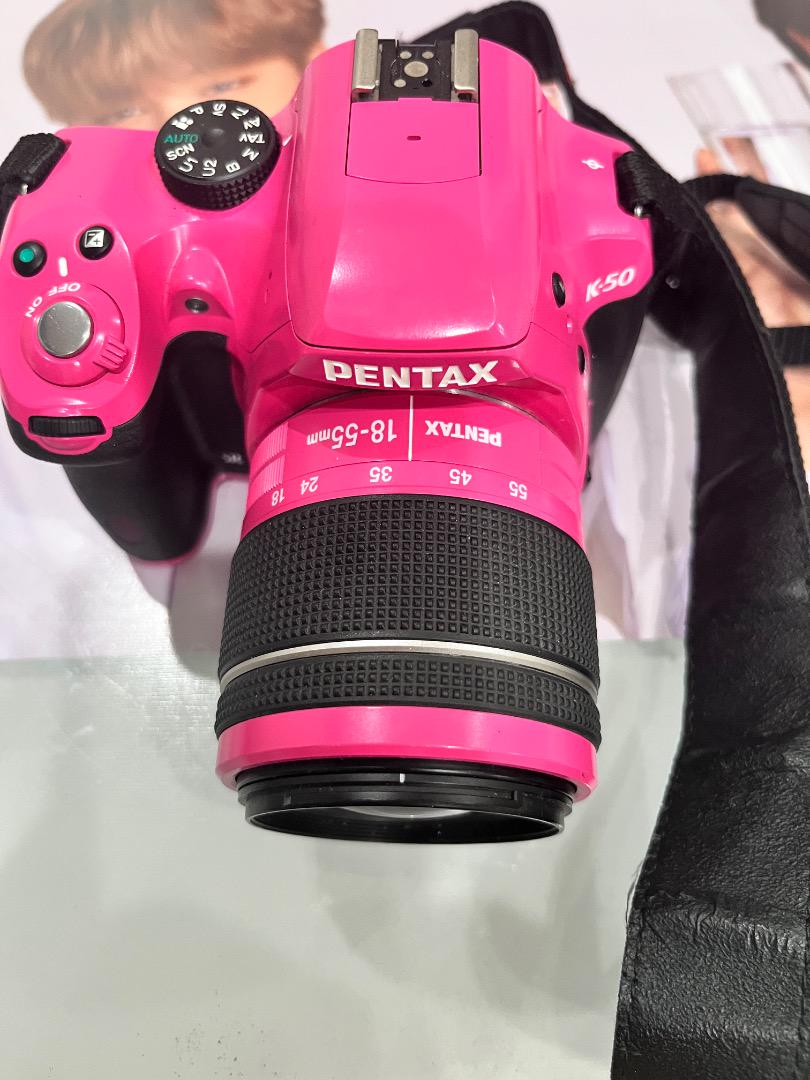 ジャンク PENTAX K-50 ピンク 新品バッテリー＆新品充電器付 ジャンク PENTAX K-50 ピンク 新品バッテリー＆新品充電器付