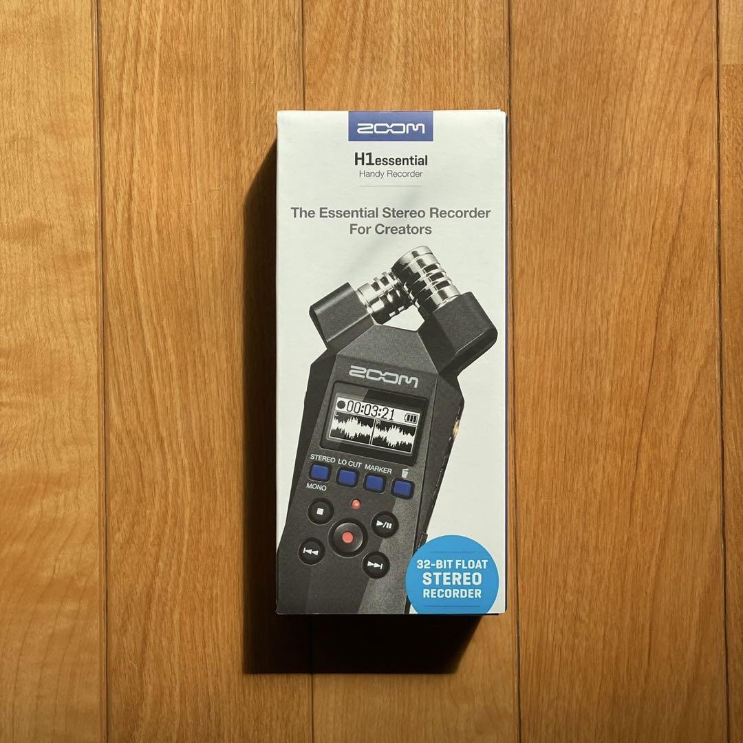 【新品】【未開封】ZOOM H1 essential ハンディレコーダー