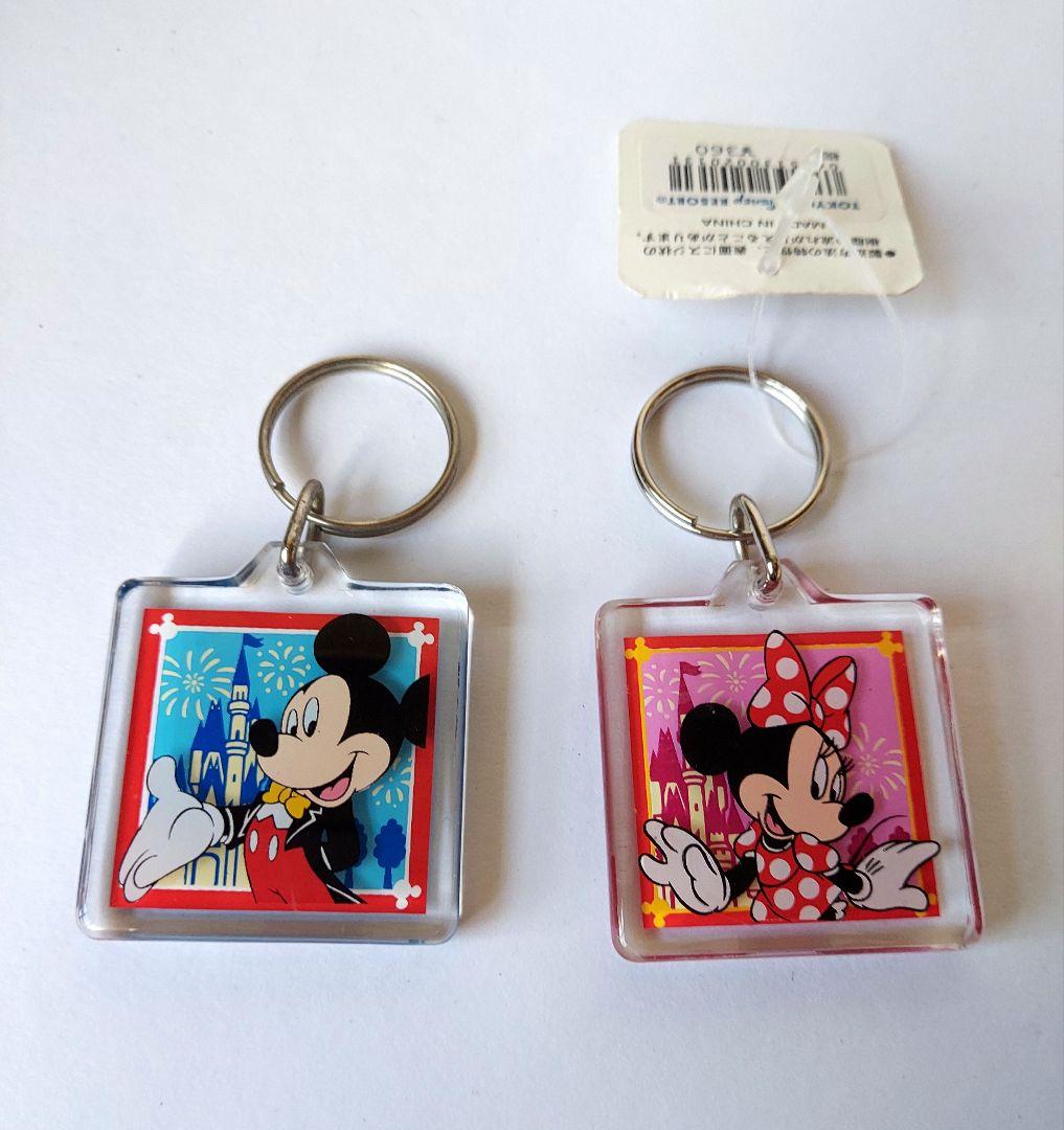 Disney ミッキー＆ミニー 2つ キーホルダー Disney・ミッキー＆ミニー キーホルダー 2個セット｜Yahoo