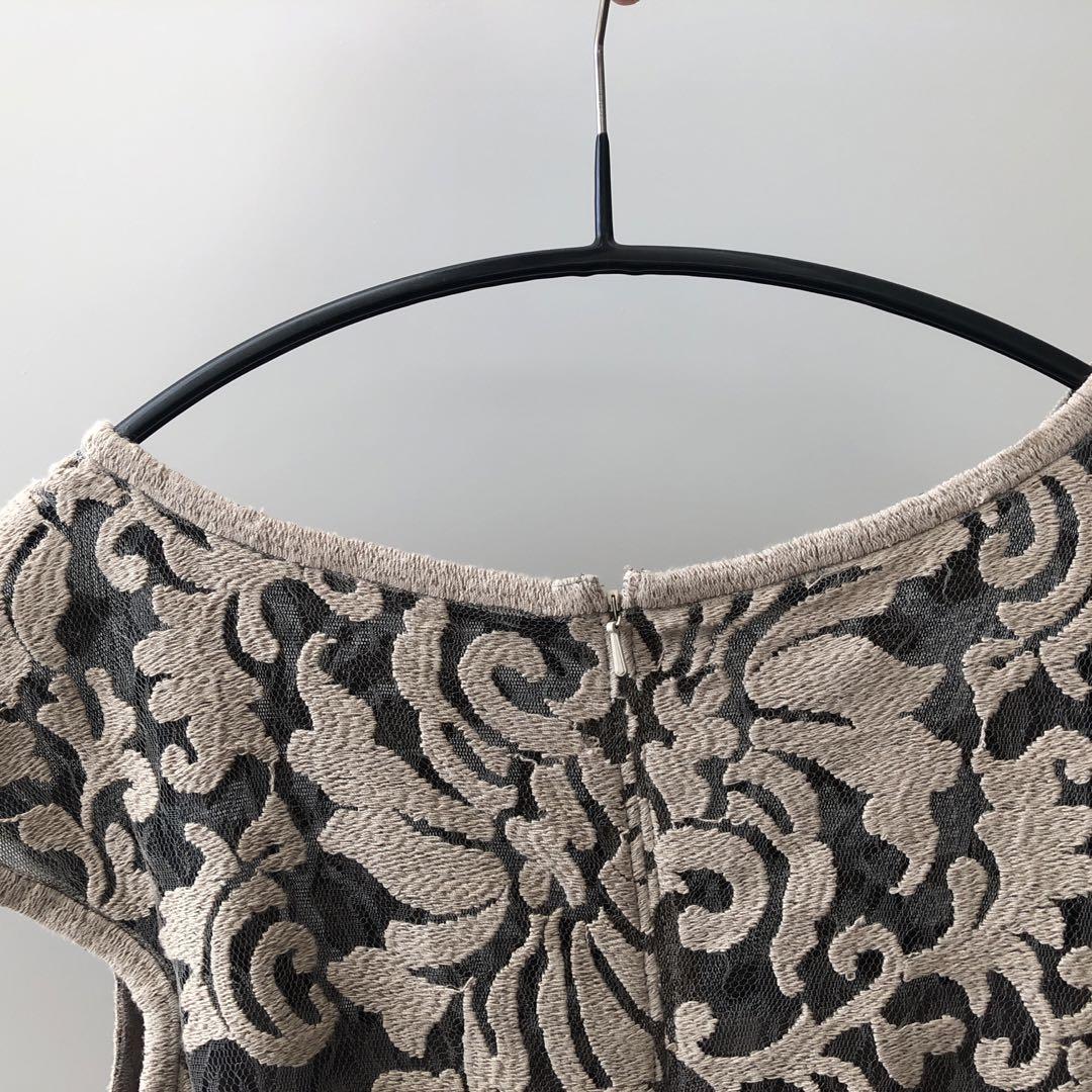 つやあり TADASHI SHOJI レースワンピース サイズ0 - 通販 - www