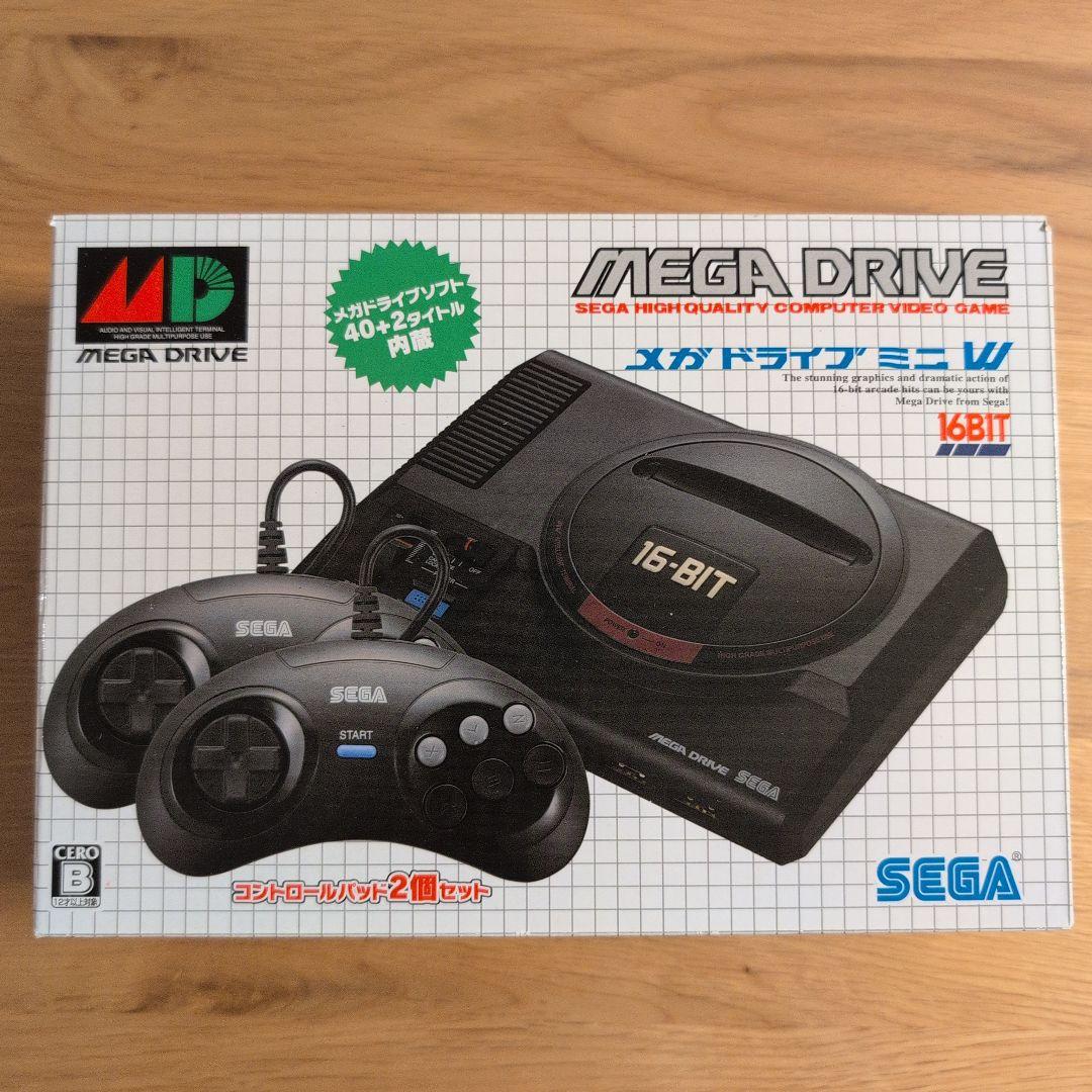 SEGA メガドライブミニW 16BIT 本体 - メルカリ