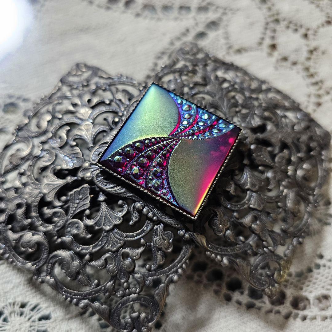 ヘアアクセサリー　髪留め　イマック　レース　バレッタ　imac
