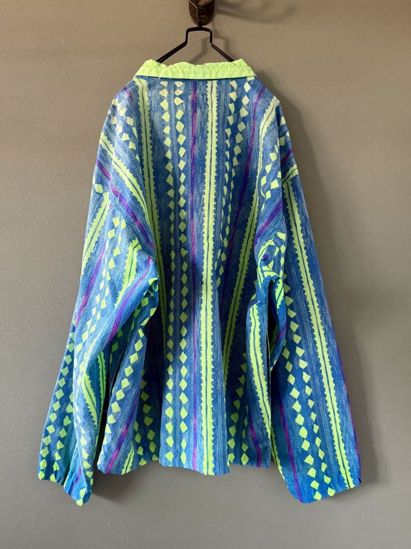 総柄 ジャンパー