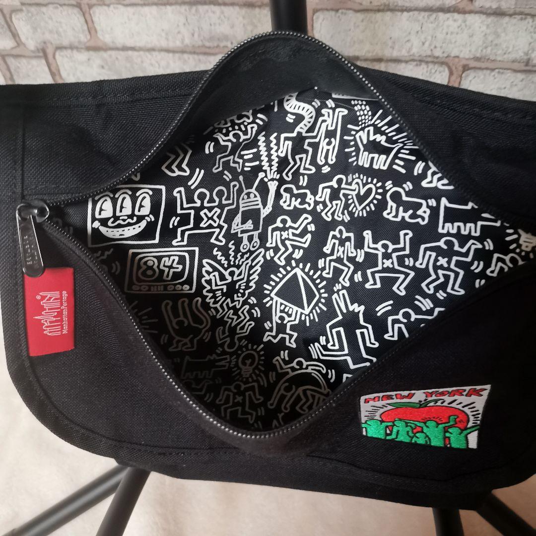【限定品】ManhattanPortageキースヘリング メッセンジャーバッグ マンハッタンポーテージ コラボ キースヘリング ショルダー