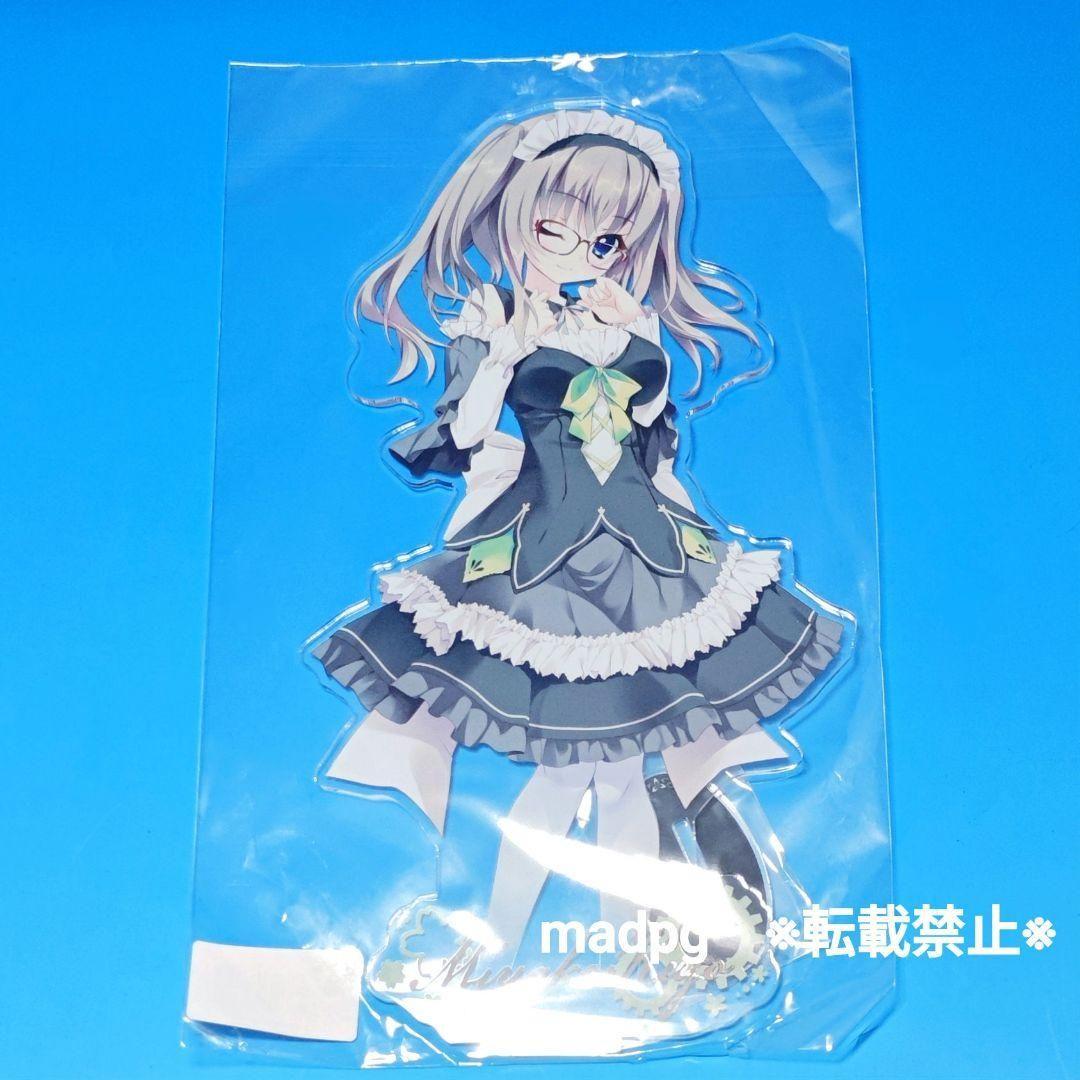 9-nine- コラボカフェ 九條都 BIGアクリルスタンド メイド ナイン 9-nine- コラボカフェ 九條都 BIGアクリルスタンド メイドver