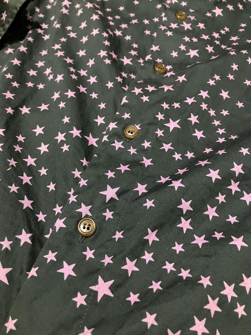 VIVIENNE WESTWOOD MAN STAR 星柄　5分袖　シャツ