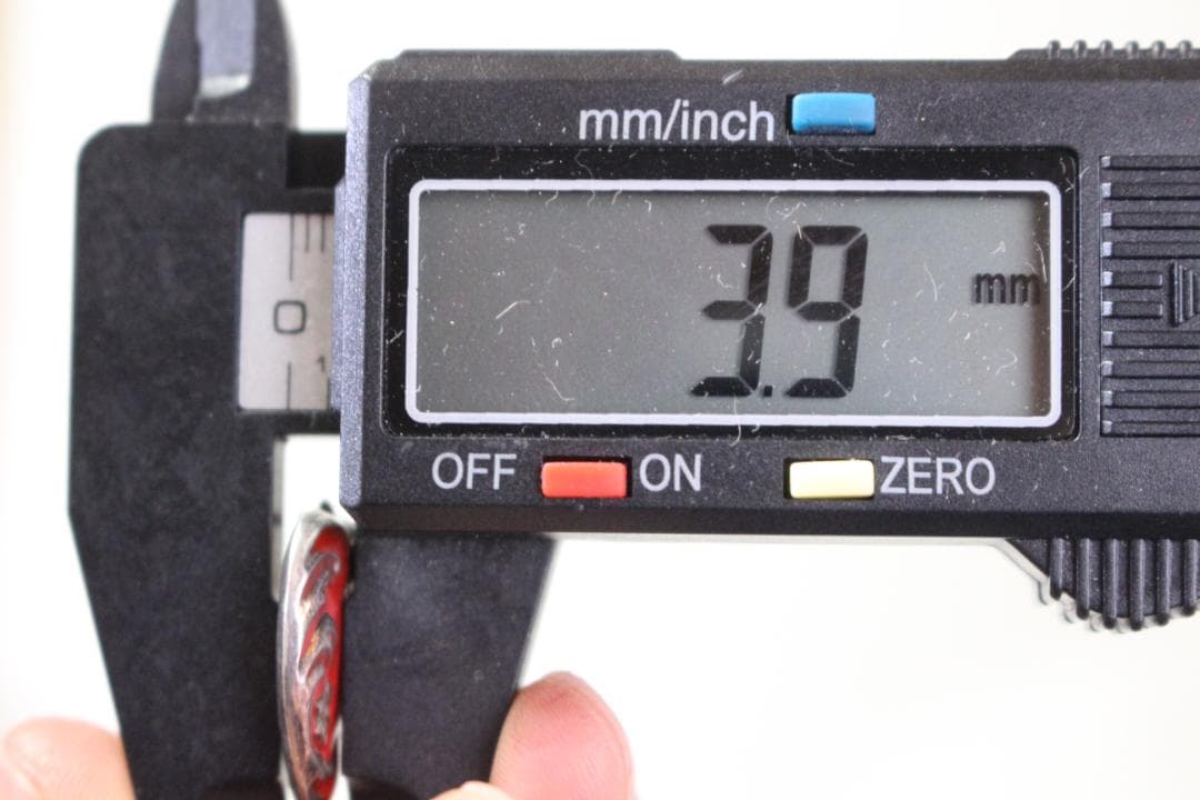 30s　スウィートハートジュエリー　WW2　シルバー チャーム　ウェーブ　勿忘草