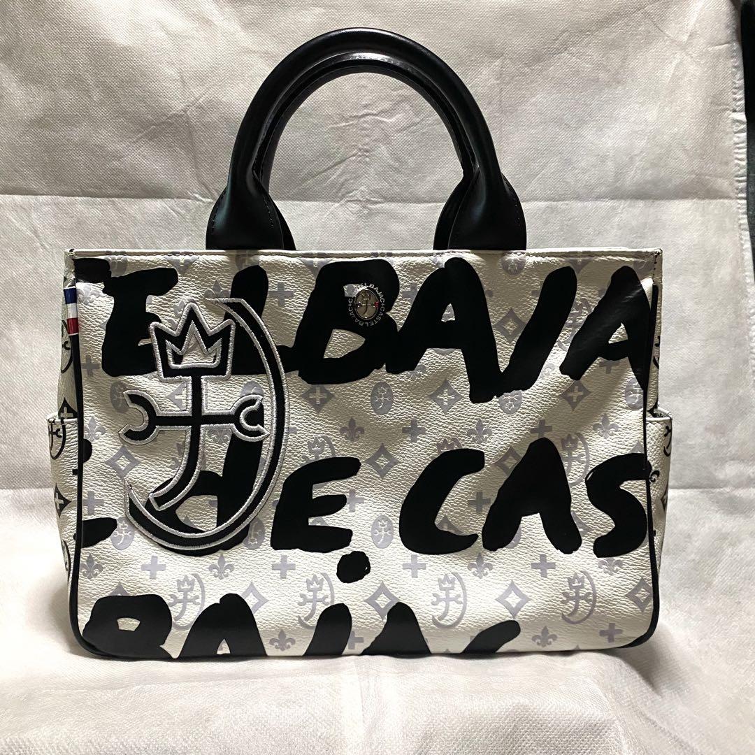 アルファCASTELBAJAC ヤリス レザーミニトート  ハンドバッグ