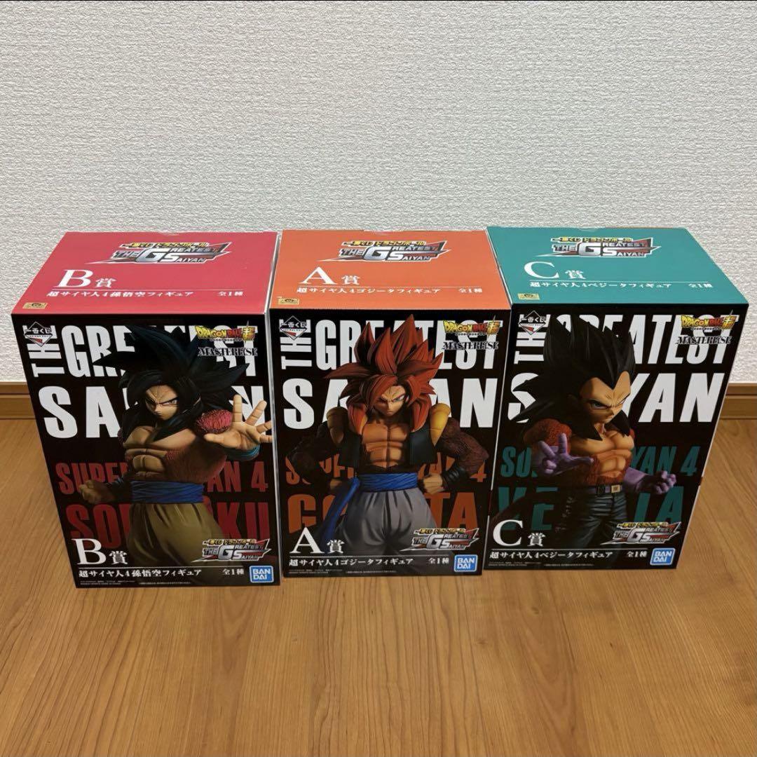 独特の上品 一番くじ ドラゴンボールTHE GREATEST SAIYAN 3体セット - メルカリ コミック・アニメ