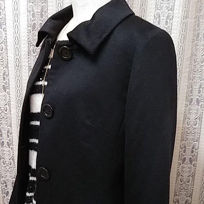 大幅値下げ！Cetus 上質カシミア100% ロングコート　　黒　ほぼ未使用