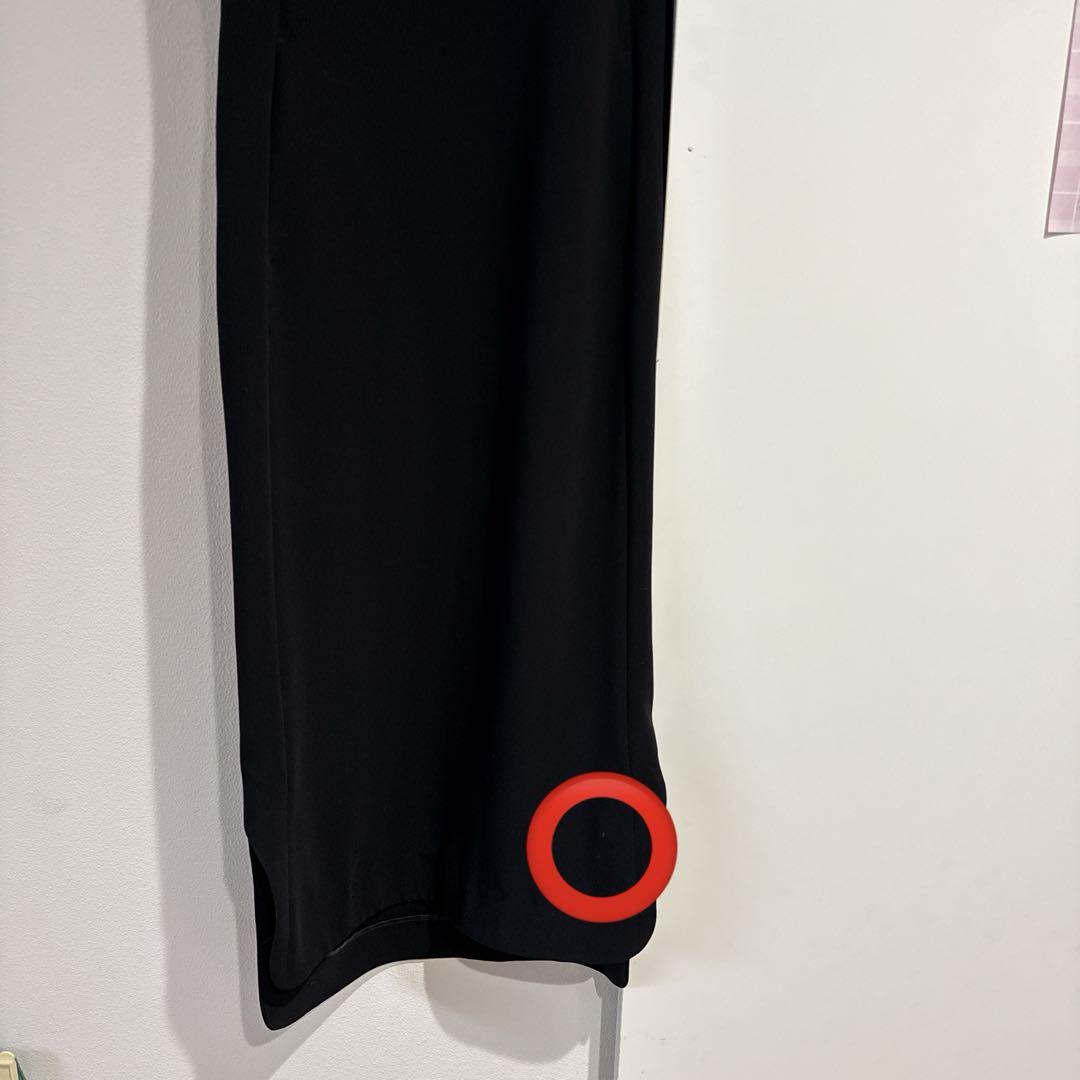 マメクロゴウチ　Deep Neck Sleeveless Dress1