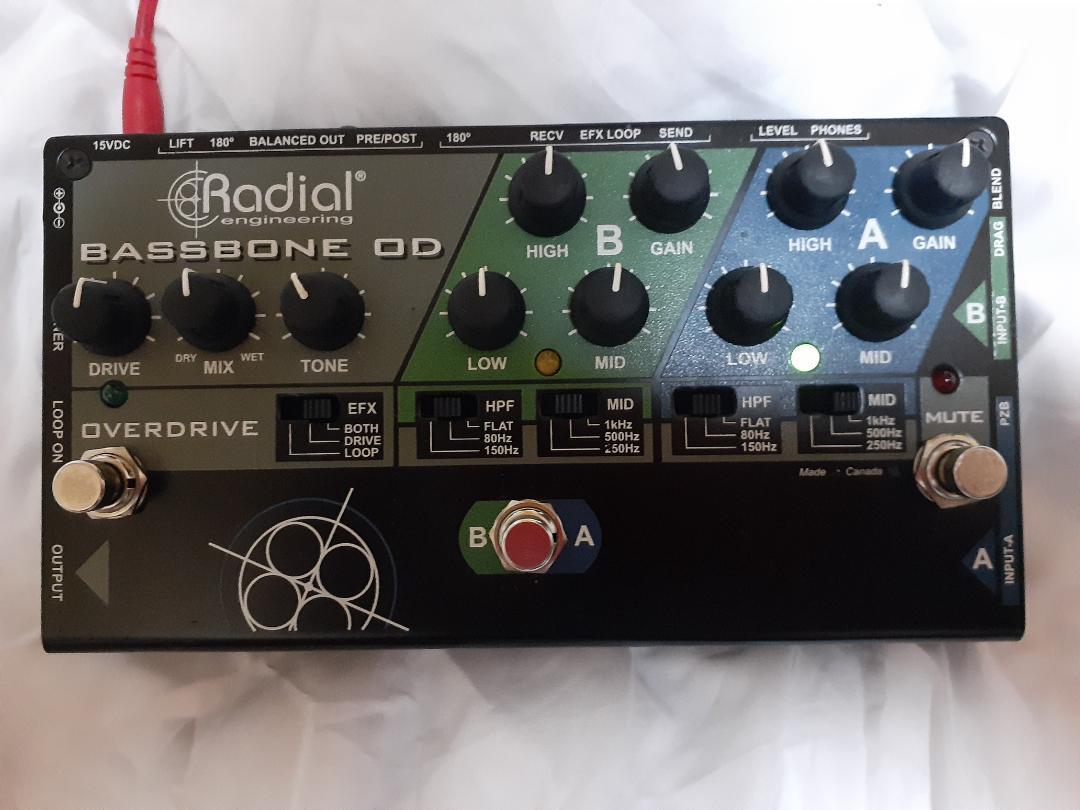 最終値下げ！】RADIAL Bassbone OD ベース用プリアンプ＋OD