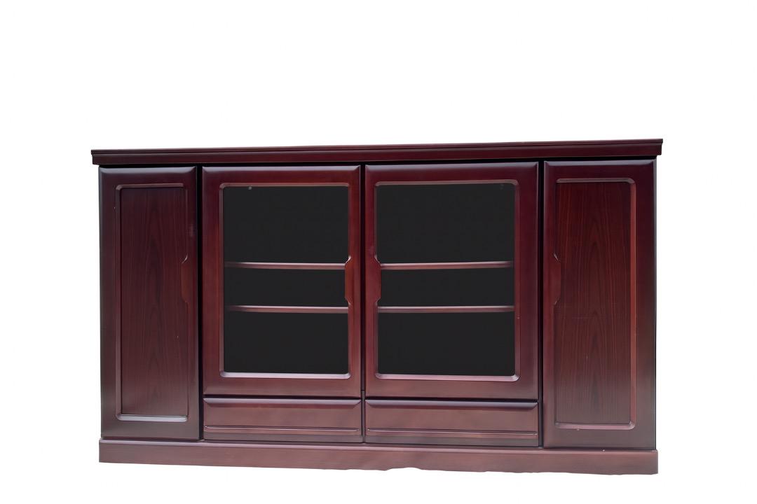 【中古】TAKEDOMI 木製キャビネット サイドボード 食器棚 収納家具