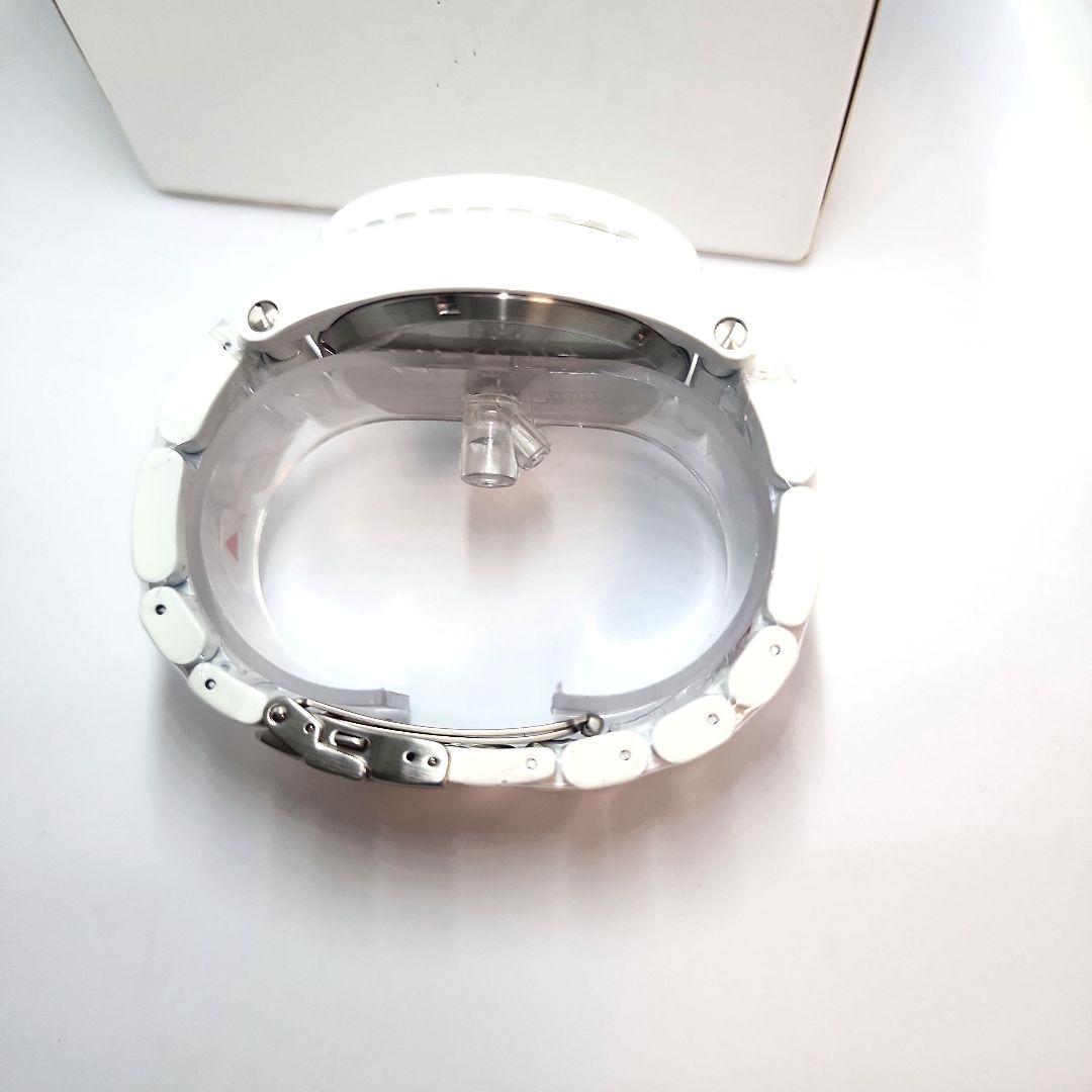 I*A様 NIXON✨クロノグラフ 300m防水✨ホワイトダイヤル電池切れ 電池交換必要】NIXON クロノグラフ ホワイト/ブラック