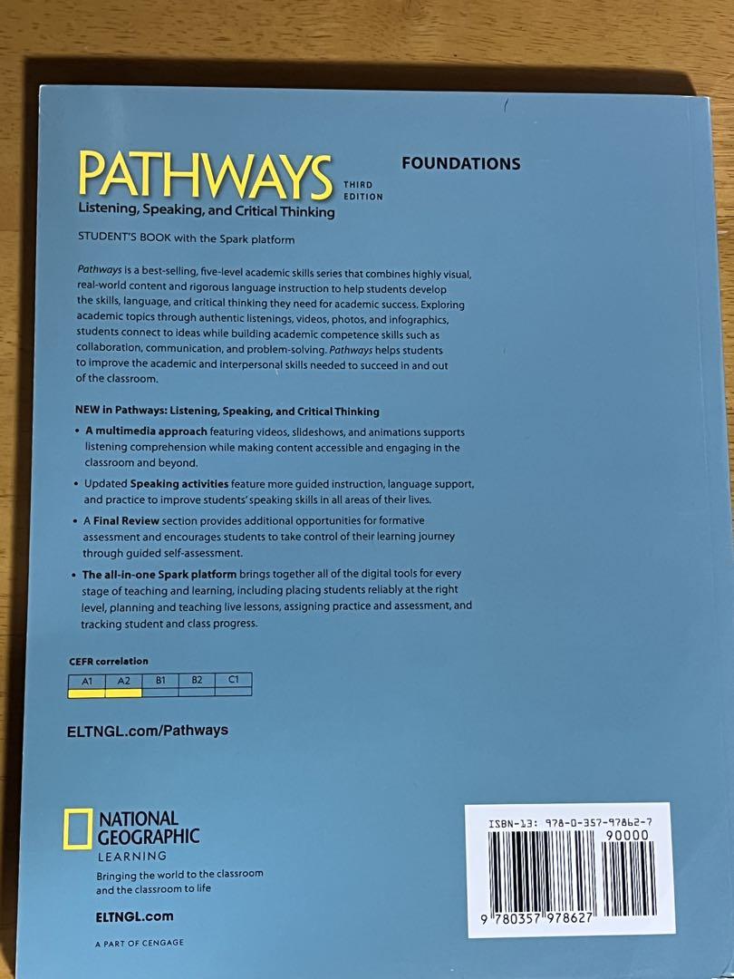 PATHWAYS 第三版 Listening, Speaking, and …