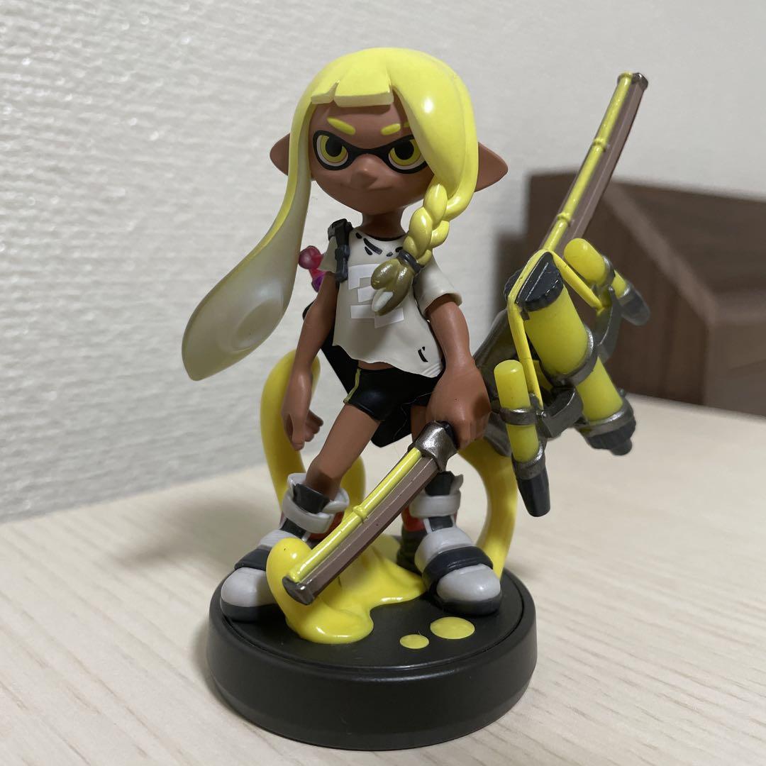 amiibo　スプラトゥーン　ガール　イカ スプラトゥーン ガール イカ amiibo - メルカリ