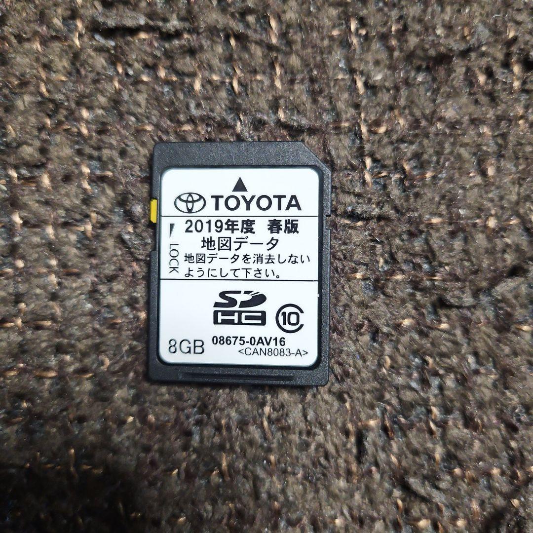 地図データ SDカード 2019年度版 トヨタTOYOTA 2019年度 地図データ SDカード