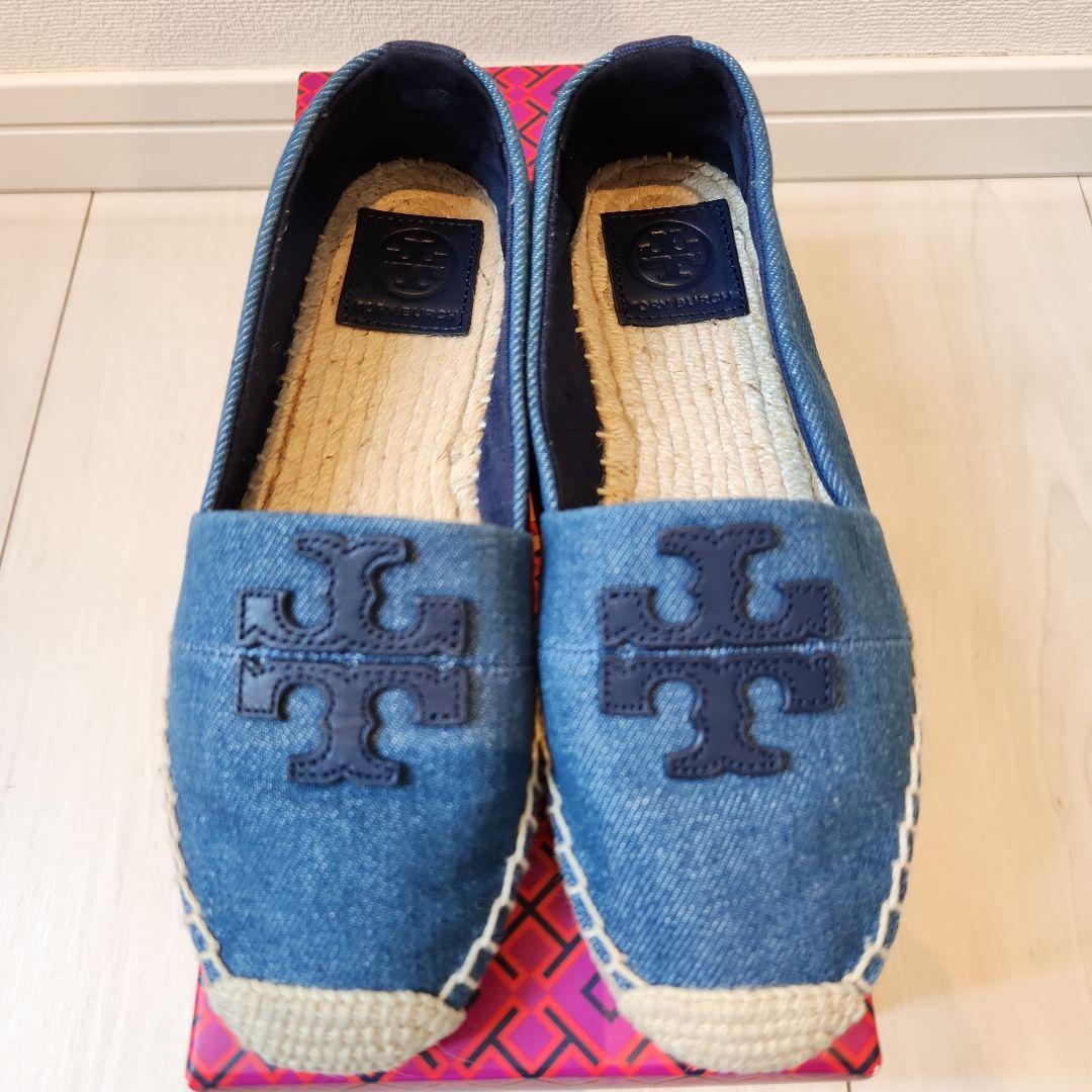 TORY BURCH トリー・バーチ デニム エスパドリーユ 楽天市場】【送料無料】 トリーバーチ エスパドリーユ ブルー