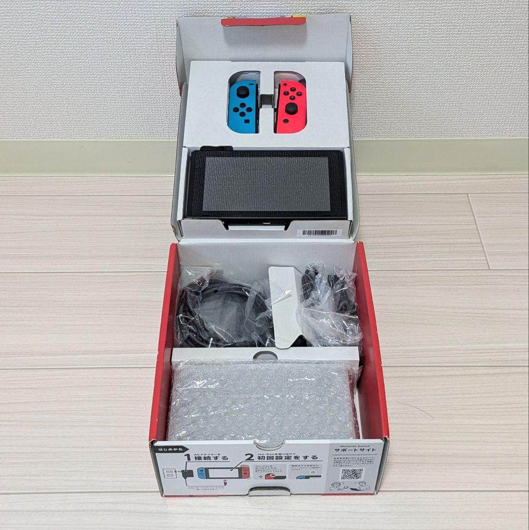 【未使用に近い美品✨】Switch 本体 新モデル バッテリー強化版