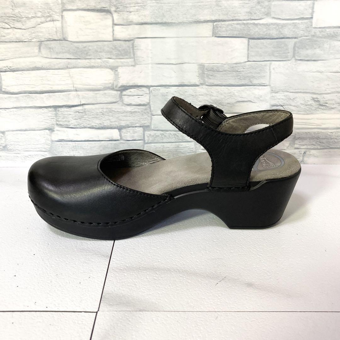 yumi様 DANSKO Sam 厚底サンダル ストラップ 黒 23.5-24