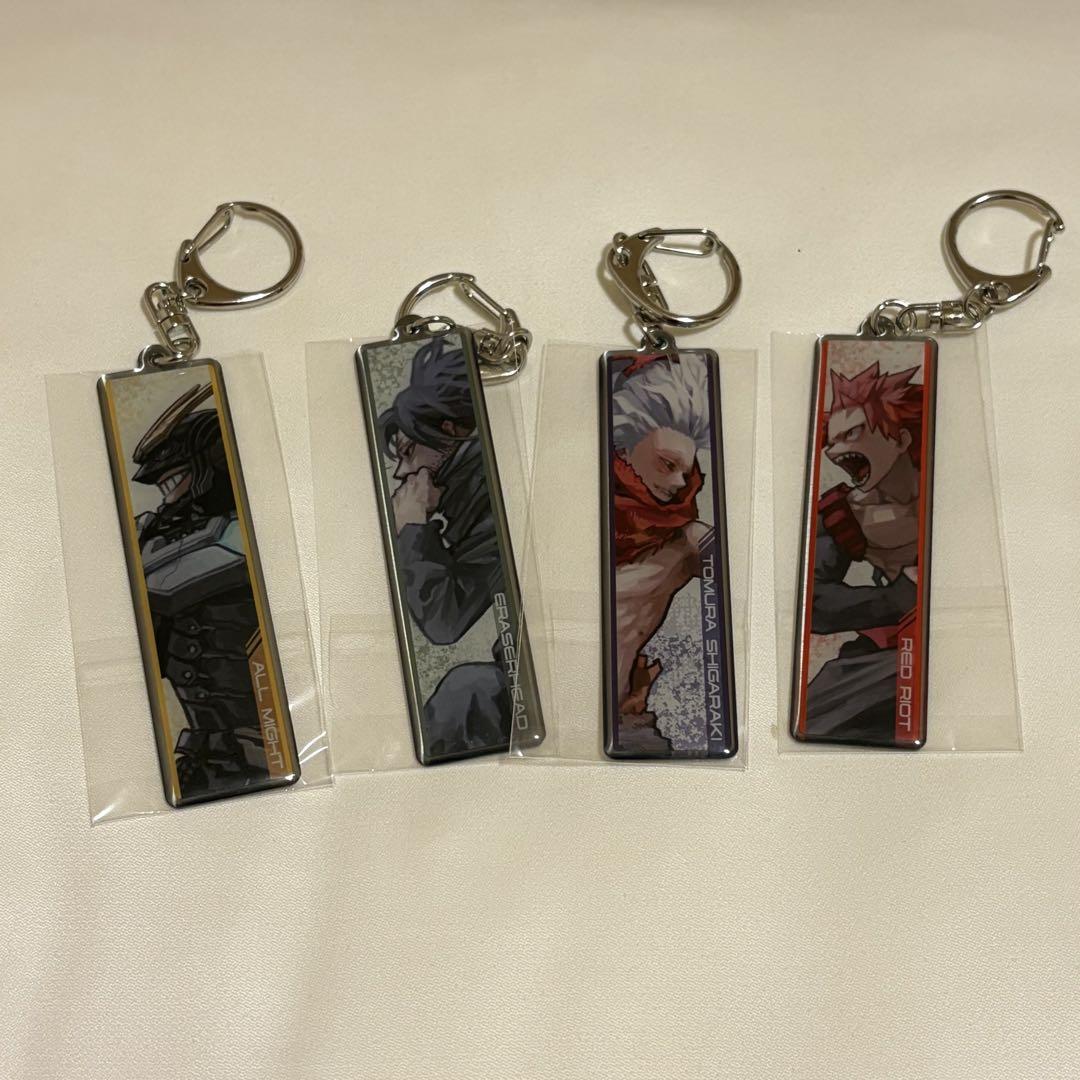僕のヒーローアカデミア　原画展　メタルキーホルダー　アクリルバッジコレクション 僕のヒーローアカデミア 原画展 メタルキーホルダーコレクション
