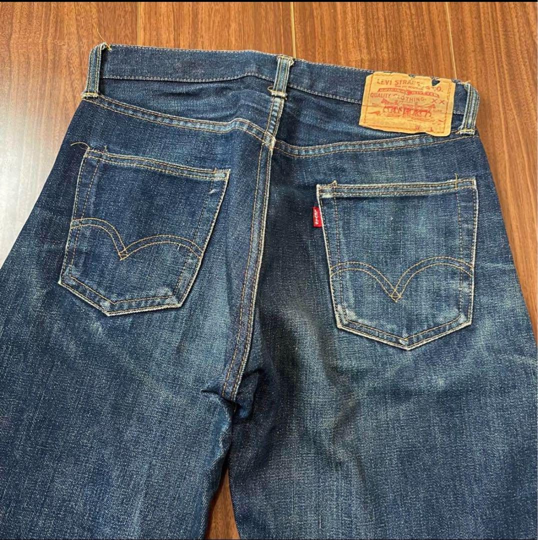 USA製ビンテージ60sビッグEリーバイス502ジーンズ古着デニムパンツ29