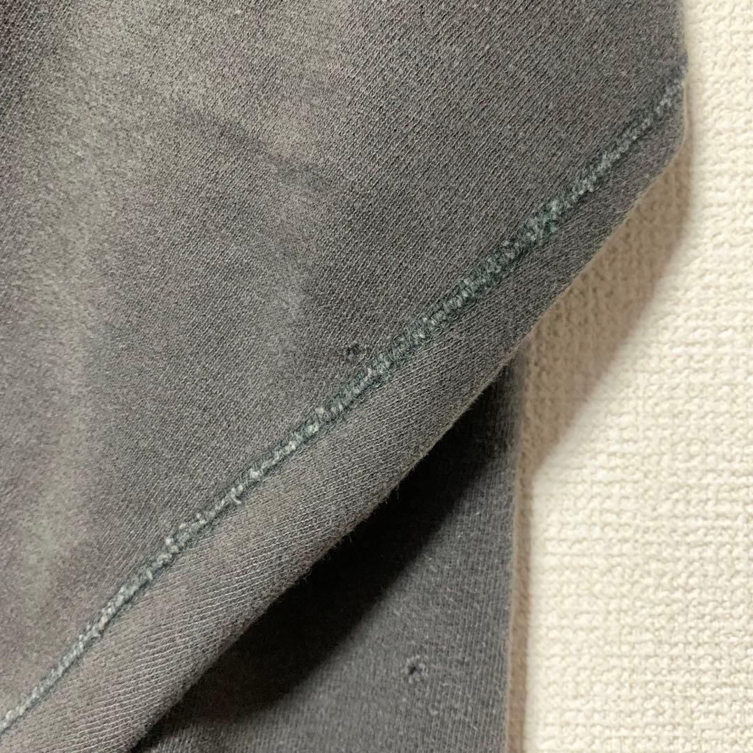 60sビンテージ カラーフロッキー スウェット ブラック