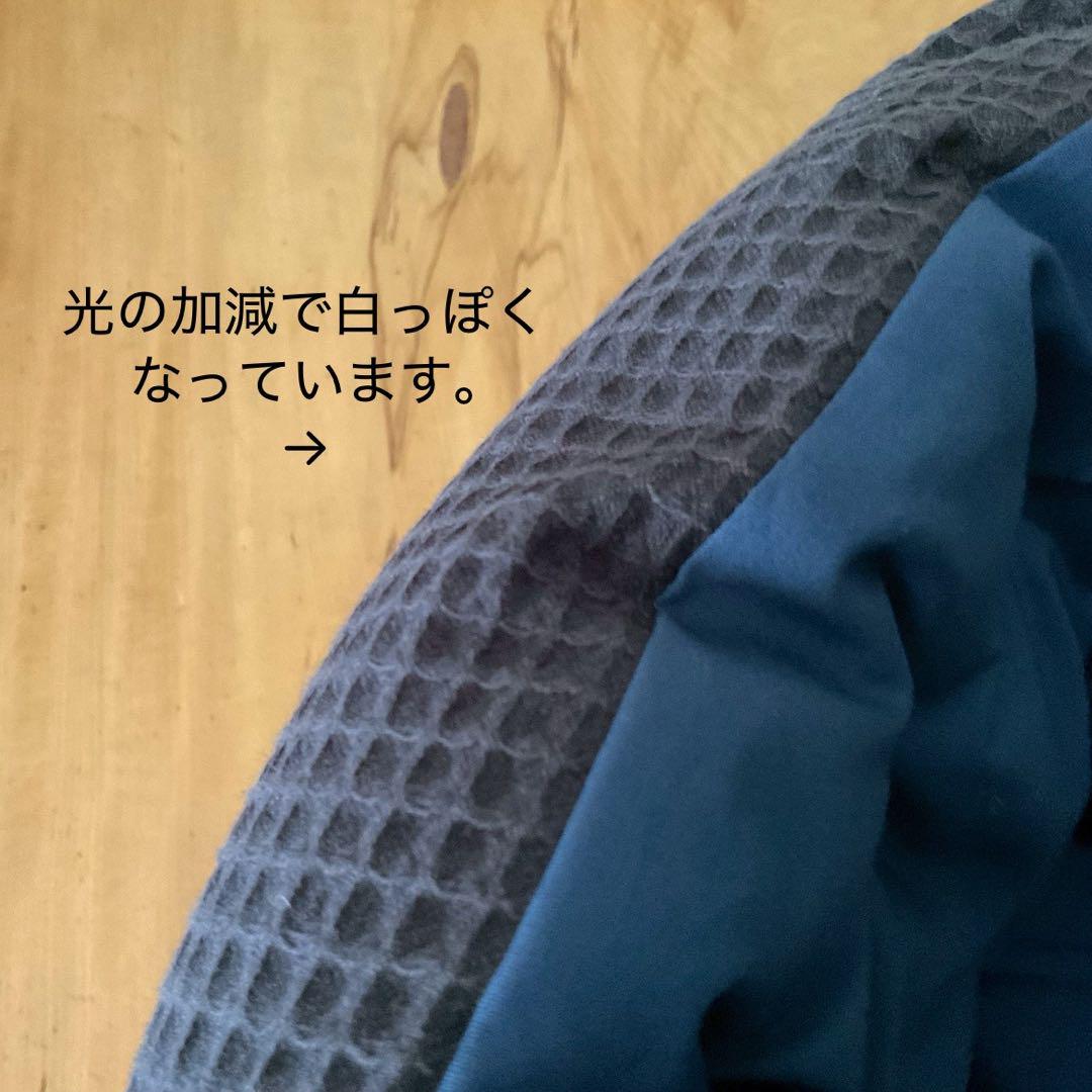 濃紺ワッフルふかふか(保温調理)鍋保温カバー＋三角鍋つかみ