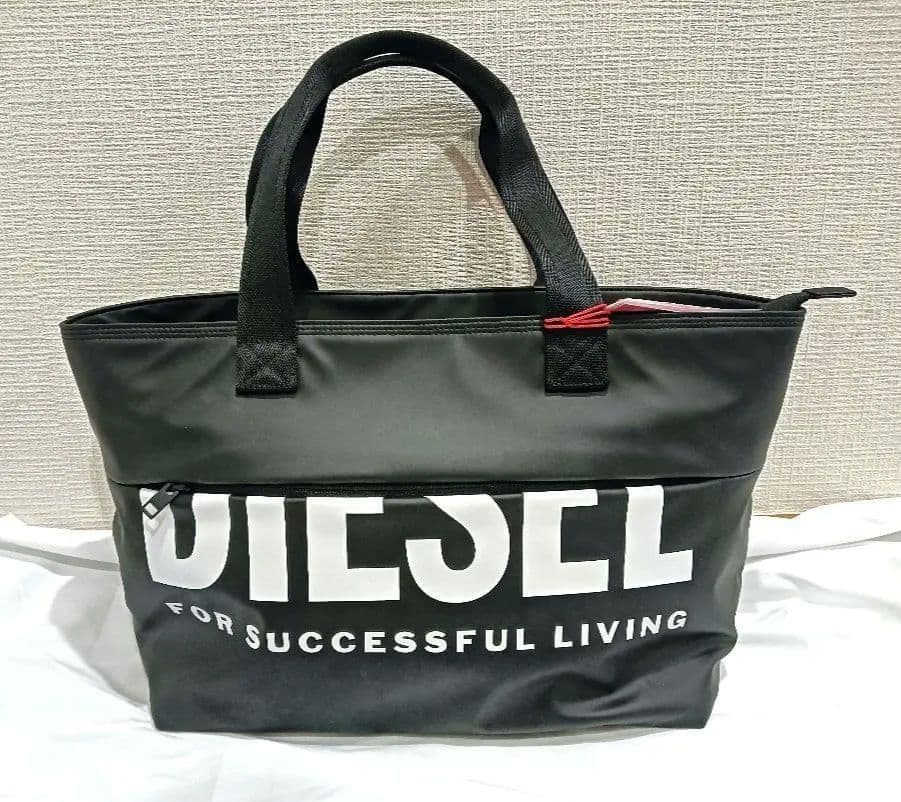 DIESEL ディーゼル トートバッグ ハンドバッグ ブラック