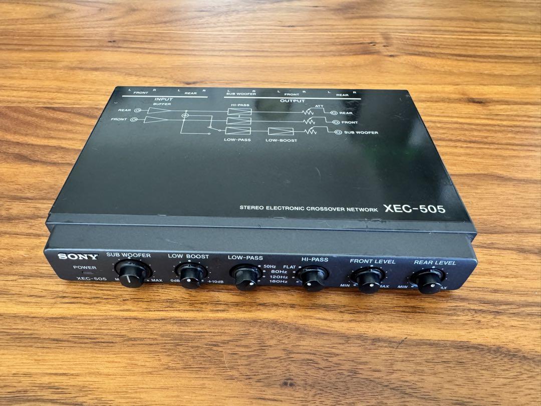 SONY クロスオーバーネットワーク XEC-505 通電確認済み