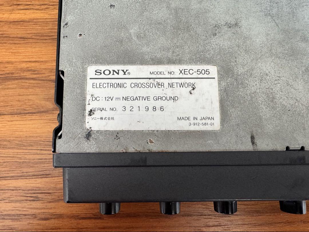 SONY クロスオーバーネットワーク XEC-505 通電確認済み