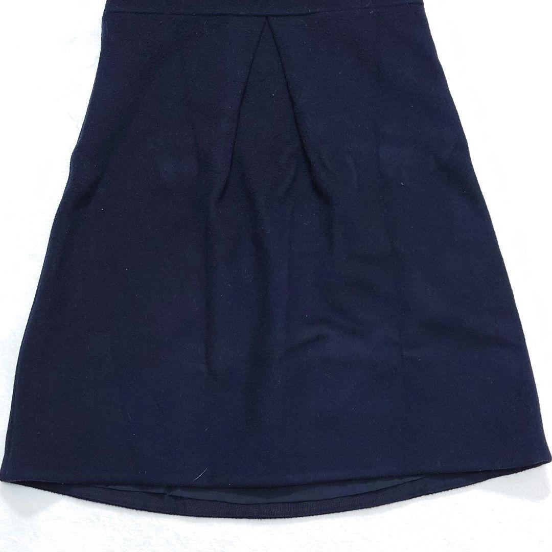 ミナペルホネンpianissimoシルク混ブラック38M