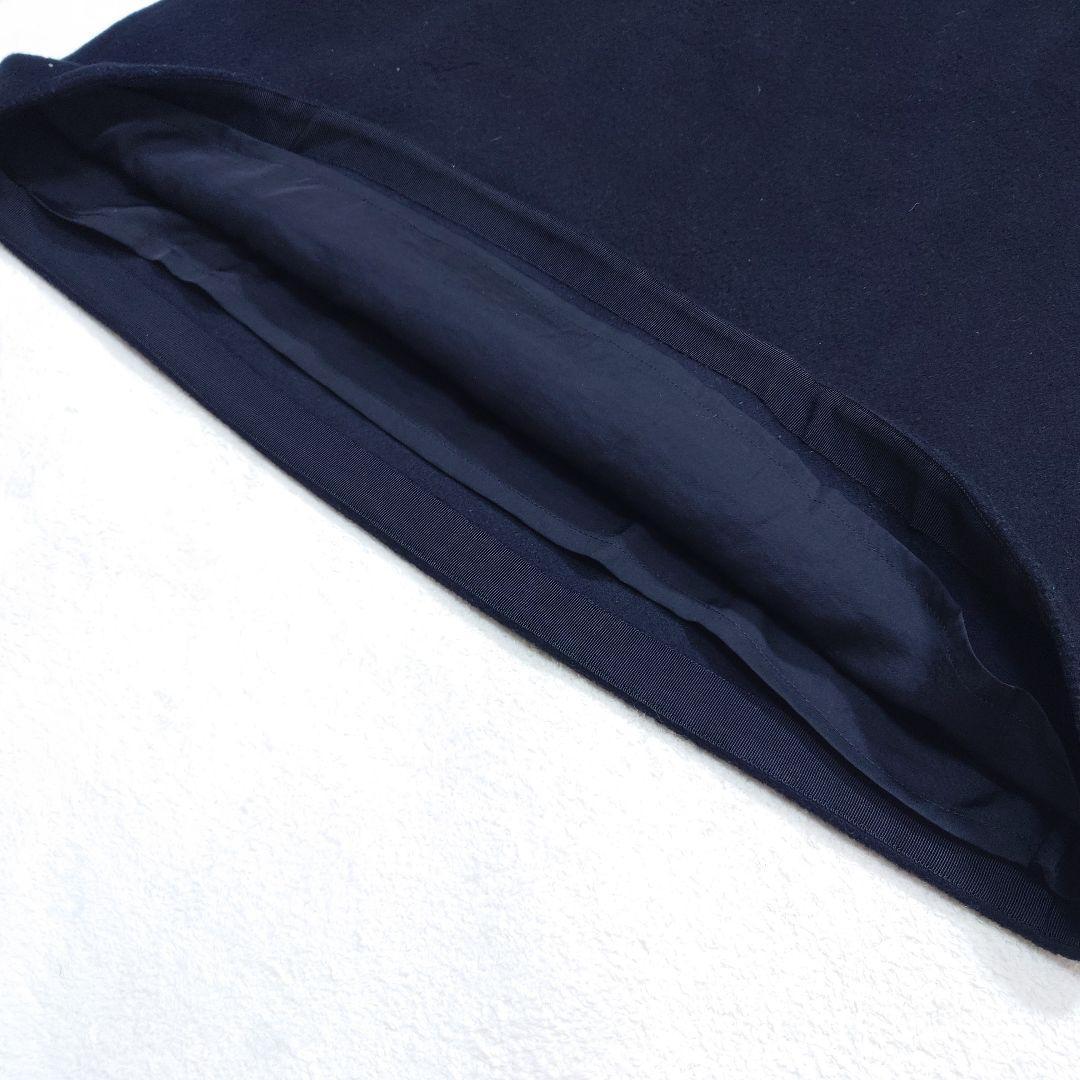 ミナペルホネンpianissimoシルク混ブラック38M