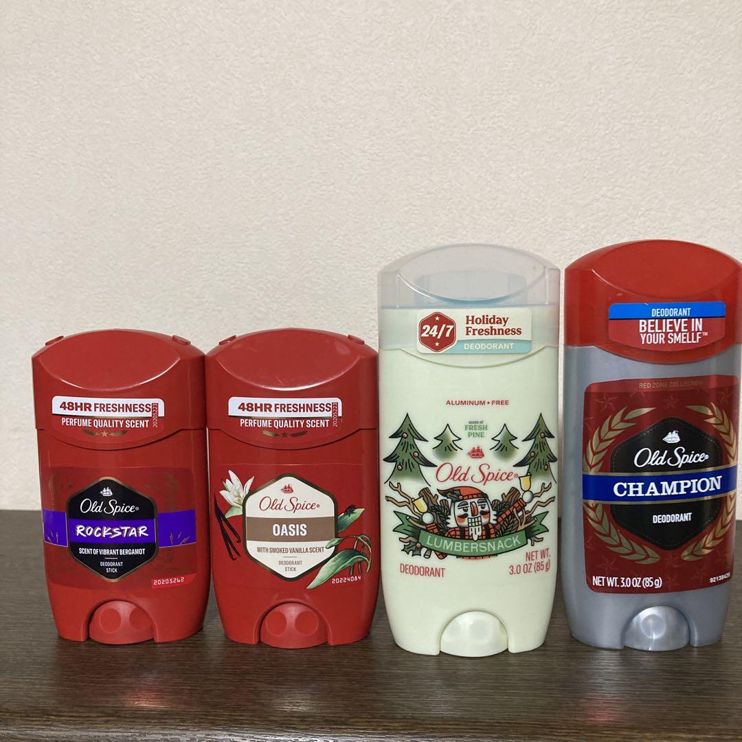 Old Spice 4本セット オールドスパイス 制汗剤 海外デオドラント