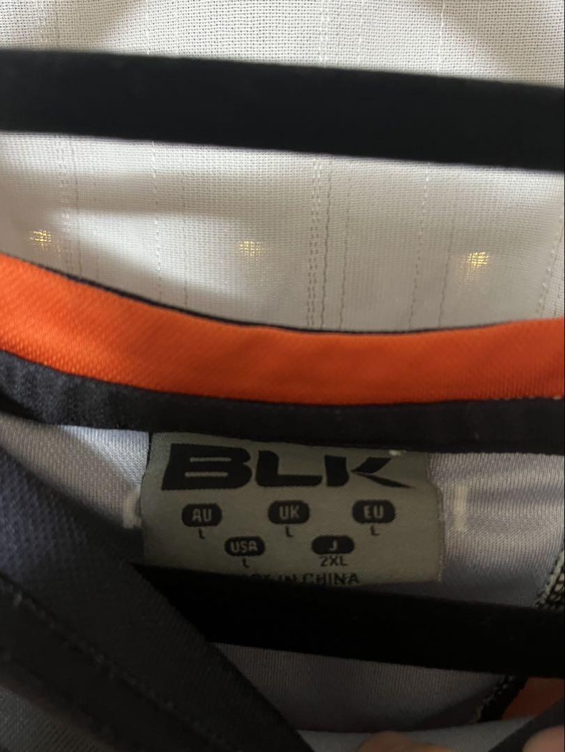 【予約販売品】 クボタスピアーズBLK ラグビーウェア ラグビー 黒/オレンジ 2XL ウェア