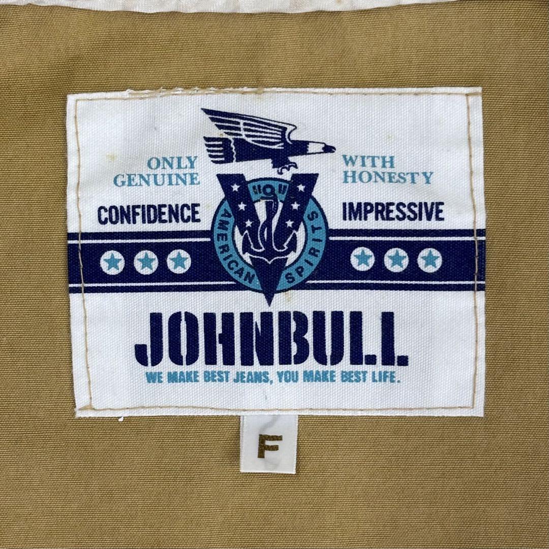 美品 JOHNBULL メンズ マウンテンパーカー マルチポケット F