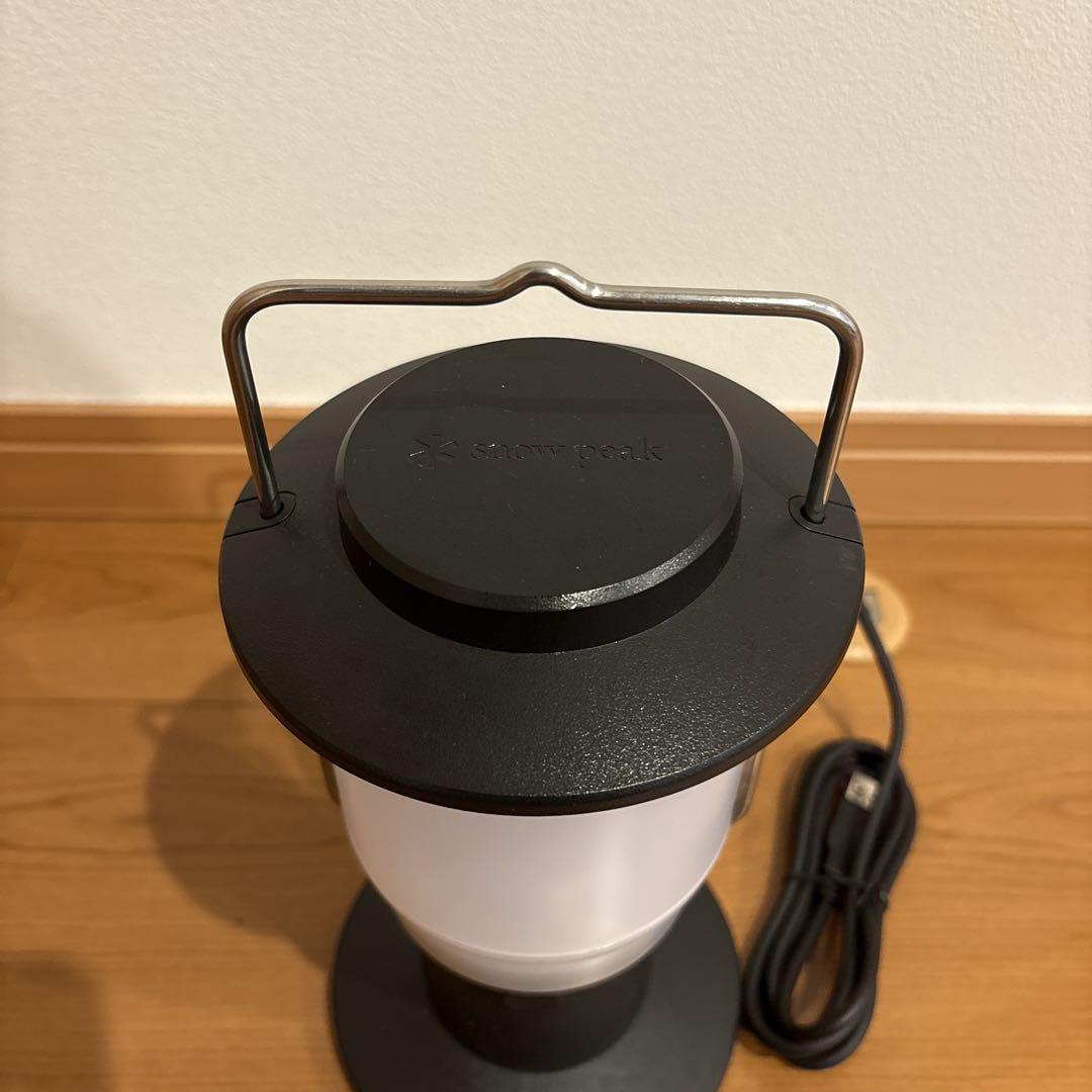 美品　一回使用　スノーピーク HOME & CAMP ランタン ブラック