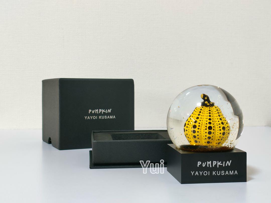 草間彌生 スノードーム YAYOI KUSAMA pumpkin かぼちゃ芸術品