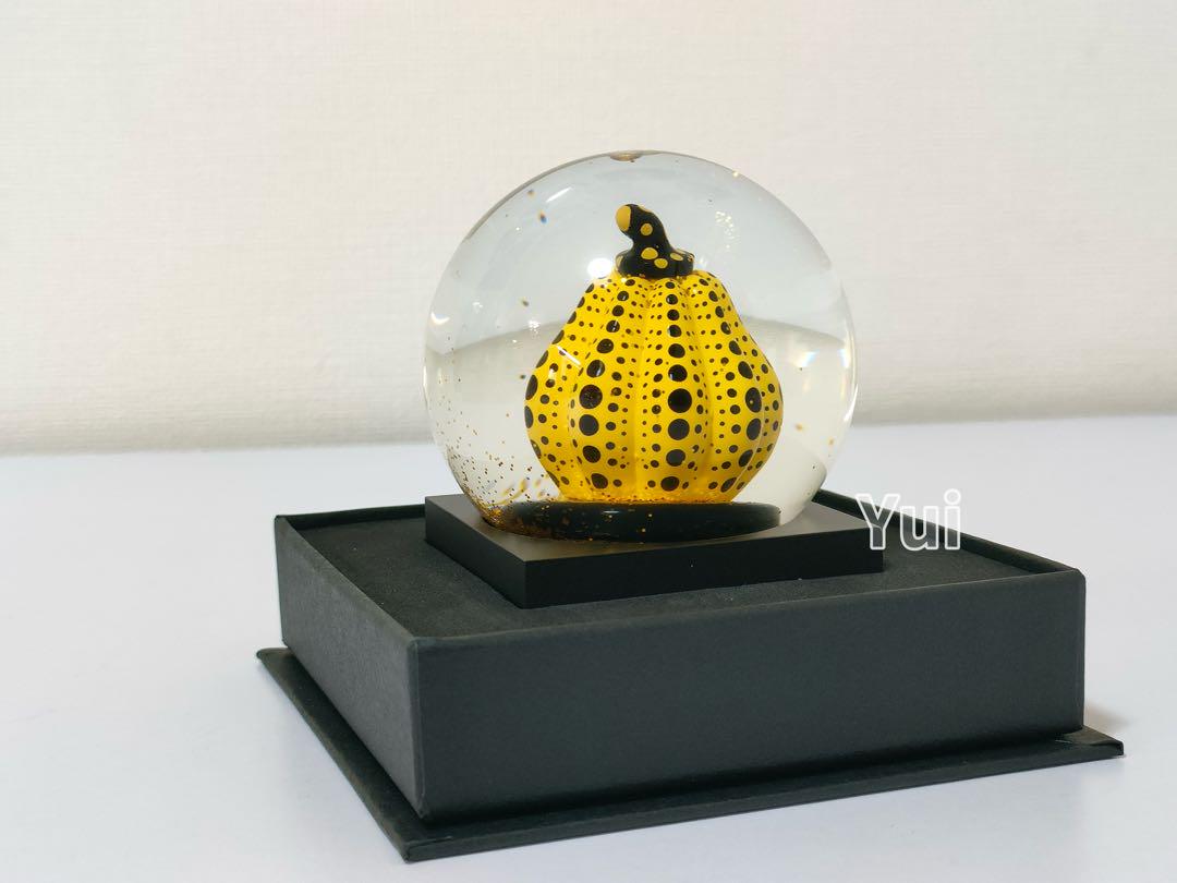 草間彌生 スノードーム YAYOI KUSAMA pumpkin かぼちゃ芸術品